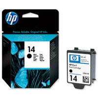 HP OfficeJet 7110 C5011DE HP 14 Black Ink Cartridge - C5011DE