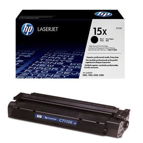 HP LaserJet 3320 C7115X HP No 15X Ultraprecise Large Capacity Laser Cartridge
