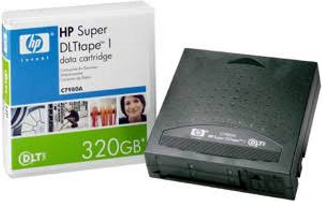 C7980A: HP Super DLTtape I 160-320GB Data Cartridge
