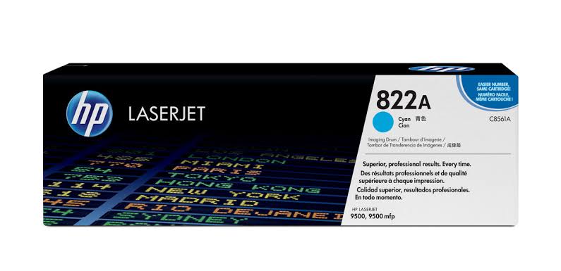 HP LaserJet 9500n C8561A HP 822A Cyan Image Drum - C8561A