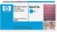 HP LaserJet 5 Q6471A HP 502A Cyan Laser Toner Cartridge - Q6471A