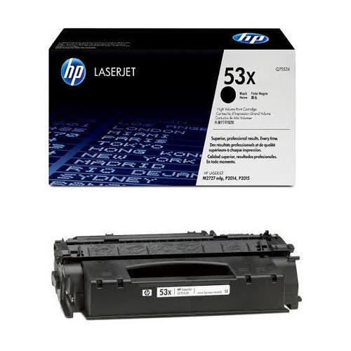 HP LaserJet 5 Q7553X HP 53X High Capacity Black Laser Toner Cartridge- Q7553X
