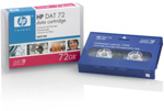 C8010A: HP 4mm DAT72 DDS-5 170m 36/72GB Data Tape Cartridge - C8010A