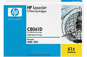 HP LaserJet 4100 C8061D HP 61X Twin Pack High Capacity Toner Cartridges - C8061D