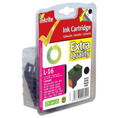 Lexmark Z615 L-16 Inkrite Premium Black Ink Cartridge (Alternative to Lexmark No 16, 10N0016E)