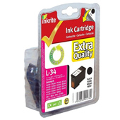 Lexmark X3530 L-34 Inkrite Premium Quality Black Ink Cartridge (Alternative to Lexmark No 34, 18C0034E)