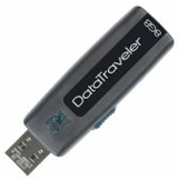 DT100/8GB: Kingston Data Traveler USB 2.0 Flash Drive - 8GB