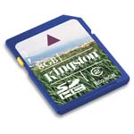 SD2/8GB: Kingston 8GB SDHC (Class 2) High Capacity Secure Digital Card