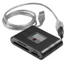 FCR-HS219-1: Kingston Media Reader USB 2.0 Hi-Speed 19-in-1 Reader