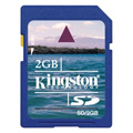 SD/2GB: Kingston 2GB Secure Digital (SD) Memory Card