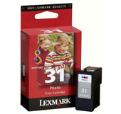 Lexmark X3530 18C0031E Lexmark No 31 Photo Ink Cartridge - 18C0031E