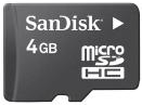 SDSDQ-4096-E11M: SanDisk 4GB High Capacity Micro SD Memory Card