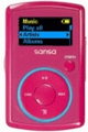 SDMX11R-2048P-E70: SanDisk 2GB Sansa Clip Pink MP3 Player with FM Radio