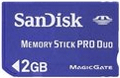 SDMSPD-002G-B35: SanDisk 2GB Pro Duo Memory Card
