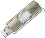 SDCZ7-4096-E10: Sandisk Titanium Cruzer USB 2.0 Flash Drive - 4GB
