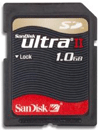 SDSDH-1024-902: SanDisk 1GB Ultra II Secure Digital (SD) Memory Card
