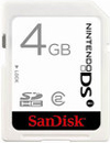 SDSDG-004G-B46: SanDisk 4GB SD Gaming Memory Card for Nintendo DSi