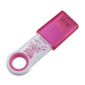 SDCZ12-4096-E11: Sandisk Cruzer Fleur USB 2.0 Flash Drive - 4GB