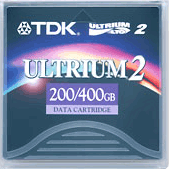 D2405-LTO2: TDK D2405-LTO2 Ultrium LTO 2 Tape Cartridge