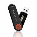 TS8GJF220: Transcend 8GB JetFlash 220 USB 2.0 Flash Drive with Advanced Fingerprint Security