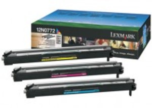 Lexmark 12N0772 CMY Image Drum Multipack - 0012N0772