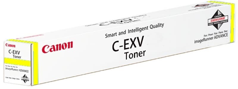 Yellow Canon C-EXV51Y Toner Cartridge - 0484C002