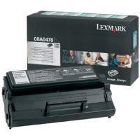 Lexmark 08A0478 High Capacity Return Program Toner Cartridge, 6K Yield