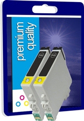 Premium Twin Pack LC-1000BK Compatible Ink Cartridges