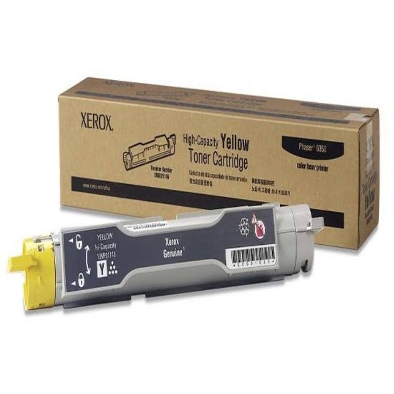 Xerox High Capacity Yellow Laser Toner Cartridge, 10K Page Yield