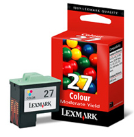Lexmark No 27 Colour Ink Cartridge