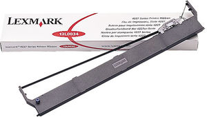 Lexmark 13L0034 Black Fabric Ribbon, 15 million characters