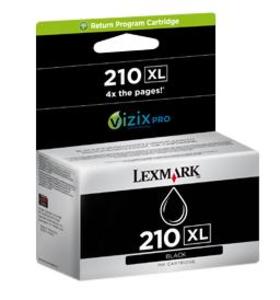 Lexmark 210-XL Return Program High Capacity Black Ink Cartridge - 014L0174E