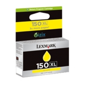 Lexmark 150-XL Return Program High Yield Yellow Ink Cartridge - 014N1618E