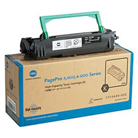 Konica Minolta Black PagePro 8 Toner Cartridge, 6K Page Yield