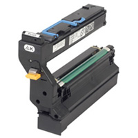 Konica Minolta QMS Standard Capacity Yellow Toner Cartridge, 6K Page Yield