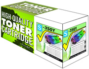 Yellow Laser Toner Cartridge Compatible with Samsung CLP-Y350A