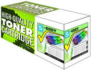 Yellow Laser Toner Cartridge Compatible with Samsung CLP-Y600A