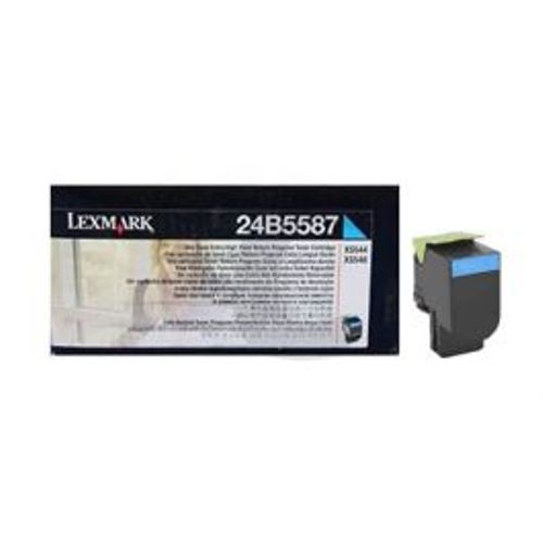 Cyan Lexmark 24B5587 Toner Cartridge Return Program