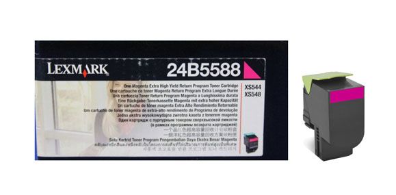 Magenta Lexmark 24B5588 Toner Cartridge Return Program