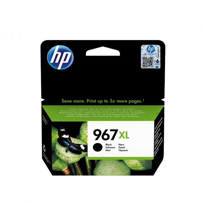 HP 967XL Original Black 1 pc(s) 3JA31AE