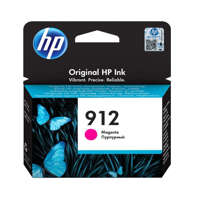 HP 912 Standard Capacity Magenta Ink Cartridge - 3YL78AE