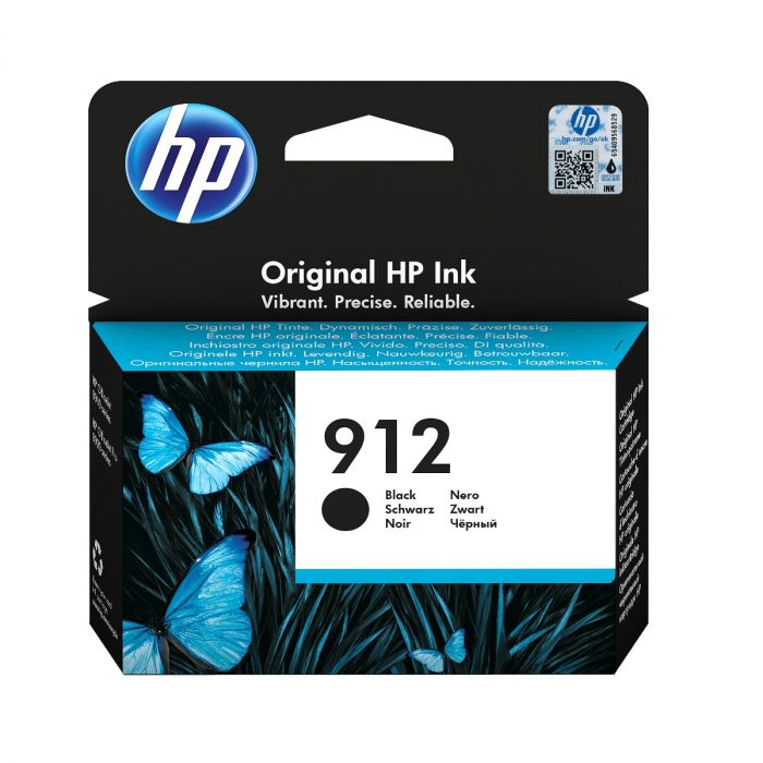 HP 912 Standard Capacity Black Ink Cartridge - 3YL80AE