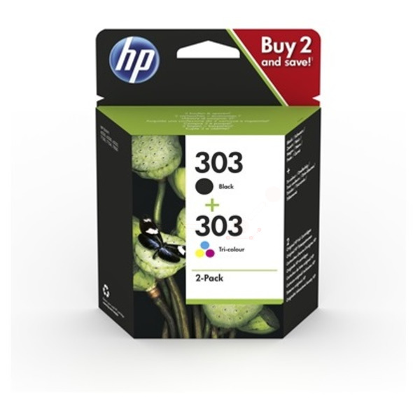 Black & Tri-Colour HP 303 Ink Cartridge Multipack - 3YM92AE