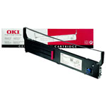 Oki Black Nylon Cassette Ribbon Cartridge