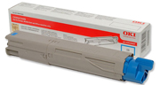 Oki Cyan Toner Cartridge, 2K Yield