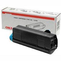 Oki Black Toner Cartridge, 6K Yield