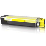 Eco Compatible Toner Cartridges for Oki (Yellow) 43865721