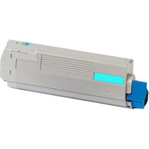 Oki 44844615 Cyan Toner Cartridge, 7.3K Page Yield