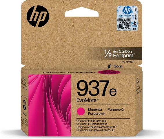 HP 937E High Capacity Magenta Ink Cartridge - 4S6W7NE