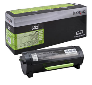 Lexmark 602H High Capacity Return Program Toner Cartridge, 10K Page Yield